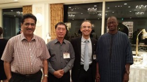 Enjoying exchange of views and opportunities to discuss Codex challenges and future directions with peers and colleagues from Pakistan, Vietnam and Mali.